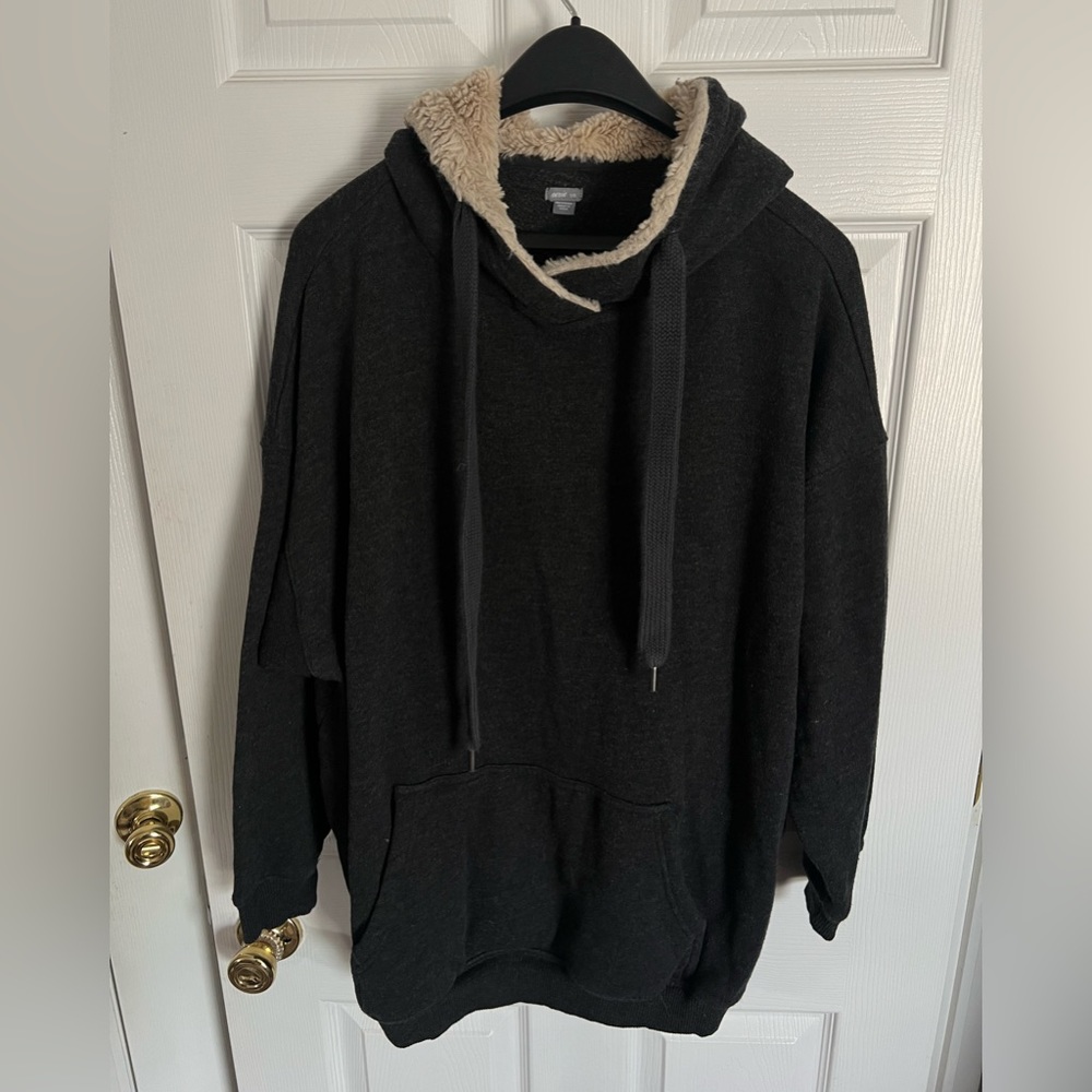 Aerie Fur Hoodie